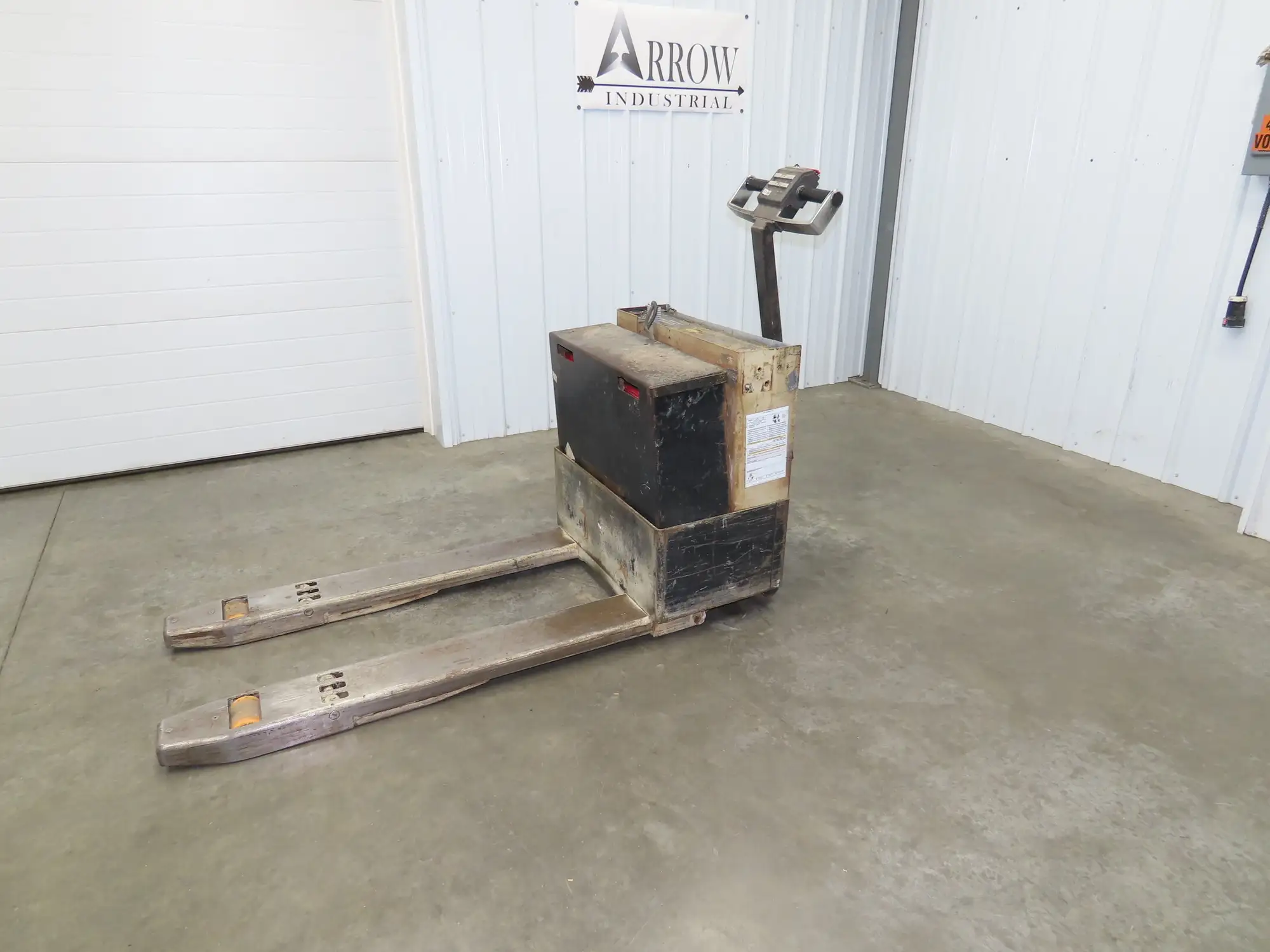 Crown 40GPW-4-14 Electric Pallet Jack 24V Walkie Walk Behind 4000LB 9636.5h