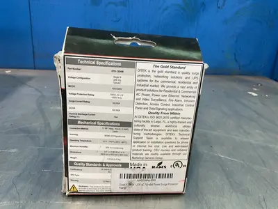 Used DITEK SURGE PROTECTION DTK120HW Surge Protectors Ohio US | HGR 24 #1276876