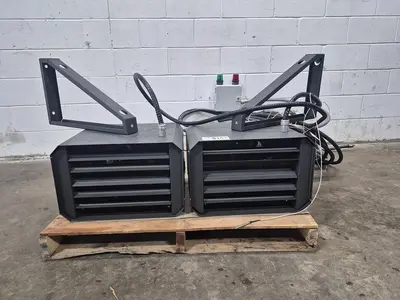 Dual Unit Heater System w/ Thermostat & C02 Detector