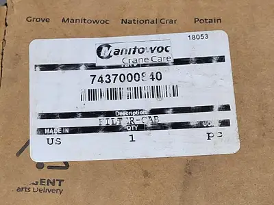 New | in-Stock MANITOWOC 7437000840 Parts (Hydraulics and Pneumatics) British Columbia CA | Lenmark #1426211