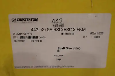 NEW IN BOX Chesterton 442-40 SA RSC/RSC S FKM Split Seal STOCK 1442B