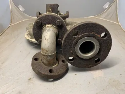 2x2 CF8M 51733 Pump Casing with 2" Pipe Attachment