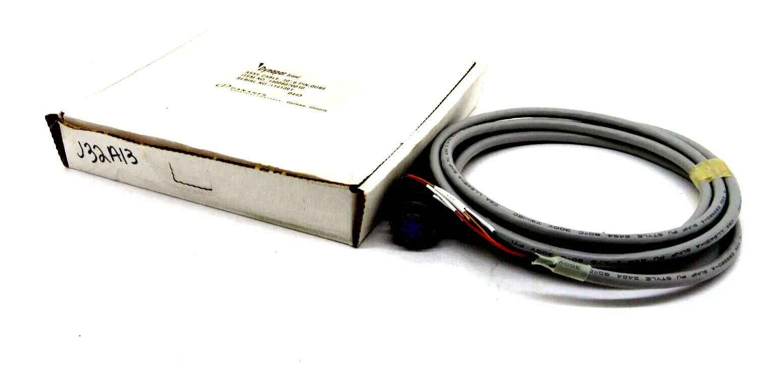 NEW DYNAPAR 14006070010 ASSEMBLY CABLE 10FT 6 PIN