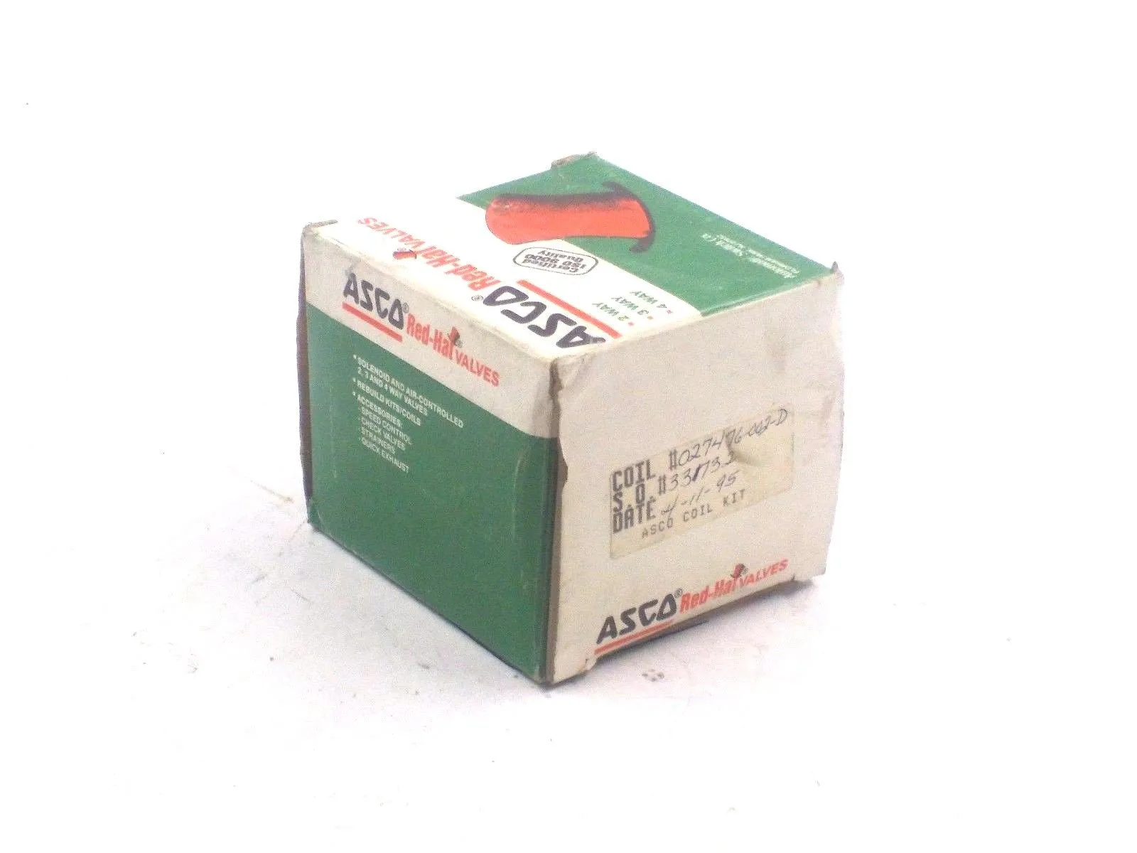 NEW ASCO RED HAT 027476-002-D COIL KIT 027476002D