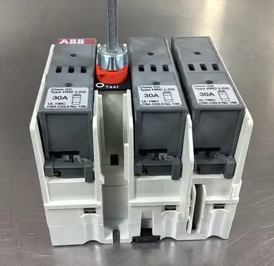 ABB OS30FACC12 w/KLDR1 Fuses 600VAC 30A 4D-46