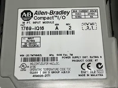 USED ALLEN BRADLEY 1764-24BWA SER B