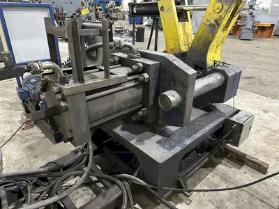 200 TON (2-3/8" TO 9-5/8") DIAMETER TRUE GRIT MODEL CT200 HYDRAULIC TUBE & PIPE PUSH POINTER / END FORMER/ SWAGING PRESS: STOCK #22399