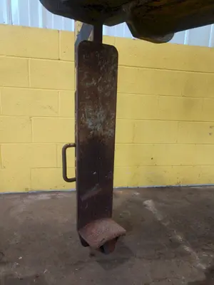 35,000 LBS 17.5 TON X 48" TO 76" X 60" OD BRADLEY CRANE MOTORIZED COIL GRAB: STOCK 13238