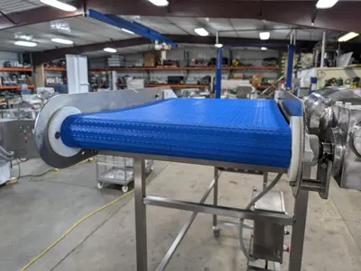 SS Incline Plastic Belt Conveyor