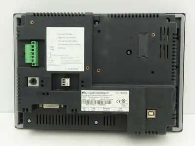 Automation Direct EA9-T10WCL+17906B091 Touch Screen HMI Control Panel 12-24vDC
