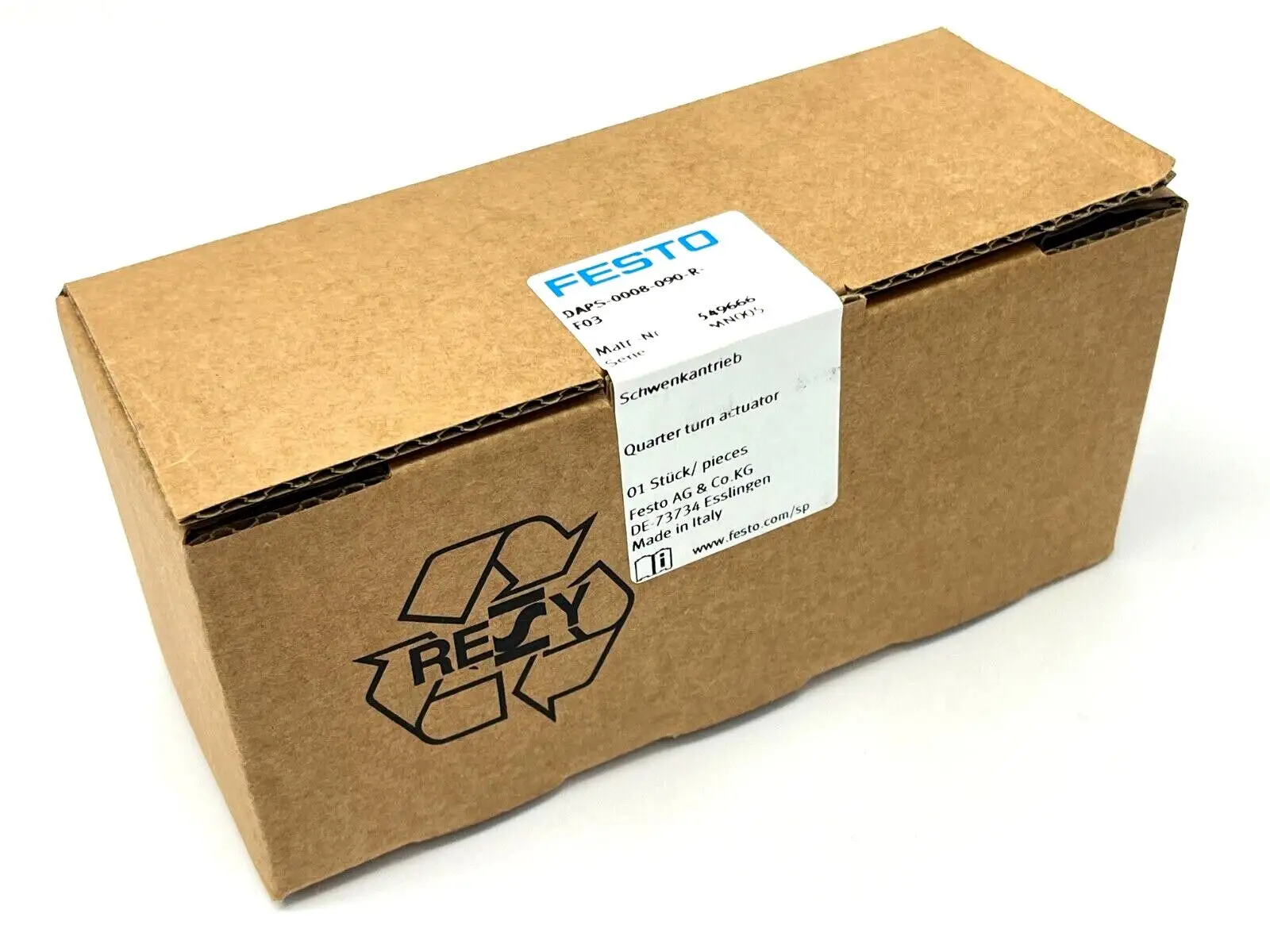 DAPS-0008-090-R-F03 | Festo  Quarter Turn Actuator 549666 - New