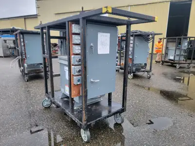 75 kVA Temporary Power Distribution Cart 600V Pri. 208Y/120V Sec.