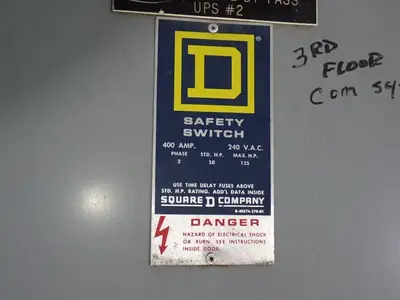 USED SQUARE D H325N