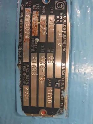 USED Goulds 3196 MTX