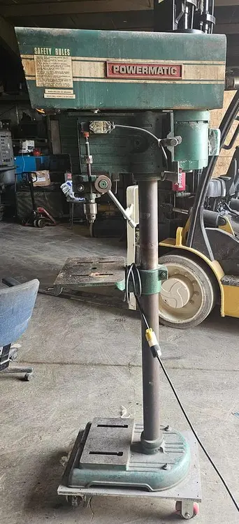 Used 1973 POWERMATIC 1150 Heavy Duty & Sensitive Single Spindle Drills Wisconsin US | Lemke Machinery Sales #523561