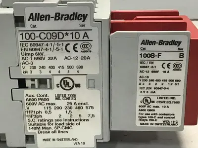 USED ALLEN BRADLEY 100S-C09DJ14BC SER A