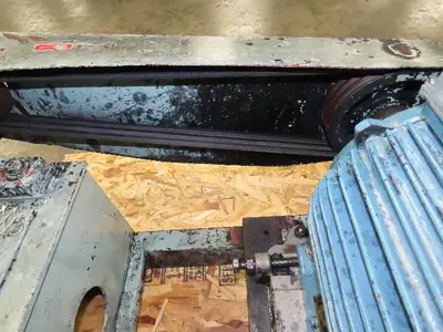 Hosokawa Micron Corp. TBB-5-P.W.O. Pressure Blower 15 hp 208/460 Volt 3ph