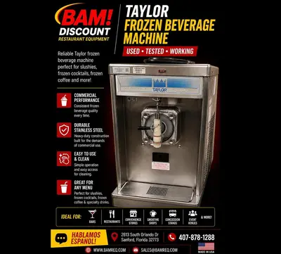 Taylor Frozen Beverage / Slushy Machine