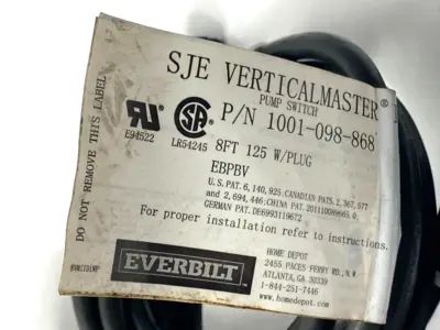 Used Dayton Submersible Sump Pump 1-Phase 1/2HP 3450RPM 120V 60Hz Sump Pumps Michigan US | Maverick Industrial Sales #1393369