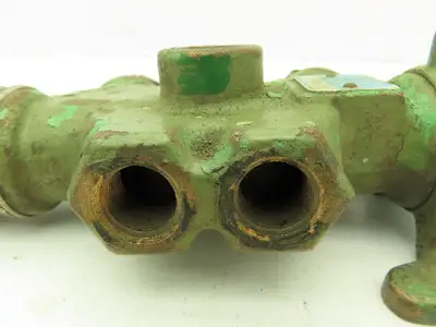 Valvair 15-38S-20 Manual 2-Pos Spring Lever Spool Valve 3/8" NPT