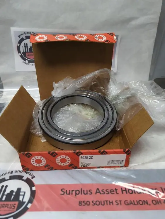 New | in-Stock FAG 6020-2Z Bearings | Surplus Asset Holdings #1198412