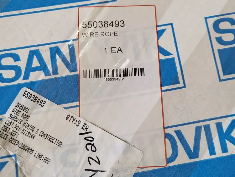 New | in-Stock SANDVIK 55038493 Mining Equipment British Columbia CA | Lenmark #277843