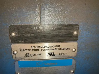 Used 2013 QUINCY COMPRESSOR QGV75 Rotary Screw & Sliding Vane Air Compressors Ohio US | HGR 24 #1482243