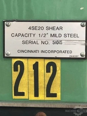 USED 1998 CINCINNATI 4SE20
