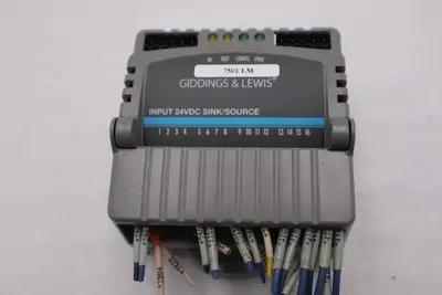 GIDDINGS & LEWIS M.1300.7372 R1 Input Module 24VDC SINK/SOURCE STOCK 634-D