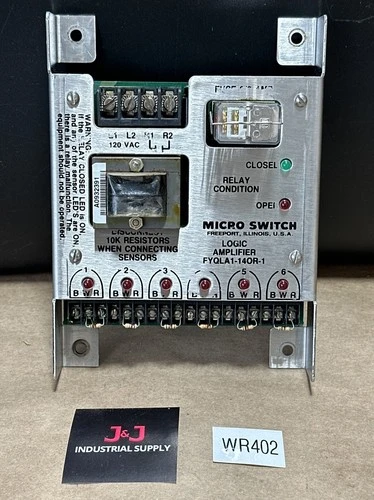 Used MICROSWITCH FYQLA1-140R-1 PLC Processors Indiana US | J&J Industrial Supply #521504