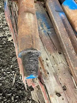 Used AFTERMARKET 5-1/2" X 25" CABLE TOOL CHISEL BIT Drills Pennsylvania US | East West Machinery & Drilling #1417232