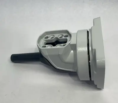 Used Rittal Top-Mounted Swivel Joint CP 60 Horizontal outlet w/ Light Base Electrical Boxes Michigan US | Maverick Industrial Sales #1395389