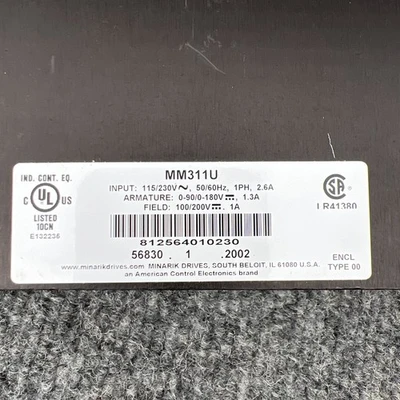 New | in-Stock Minarick MM311U Misc Industrial Equipment California US | Davliegogo LLC #1712551
