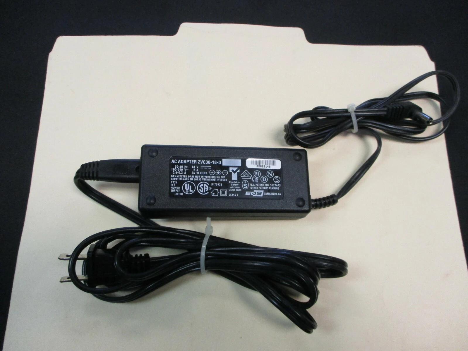 NEW EOS ZVC36-18-D