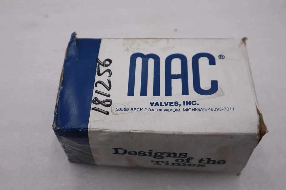 NEW OPEN BOX MAC VALVES INC 225B-111CABA VALVE STK H1312A