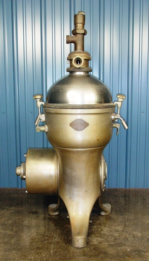 (2) De Laval 272 cold milk separators, nickel alloy.