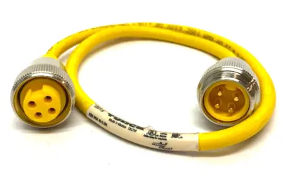 Used Turck Minifast Double Ended Cordset 4-Pin 7/8" M to F U2377-10 Electrical Fittings Michigan US | Maverick Industrial Sales #1391410