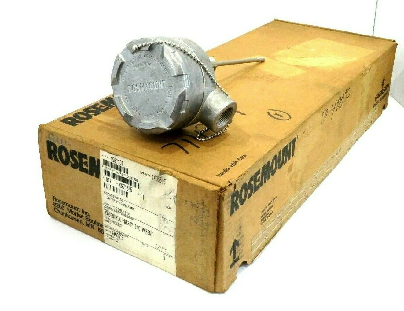NEW ROSEMOUNT 0078-R-21-N-00-N-060-E5 SENSOR 0078R21N00N060E5