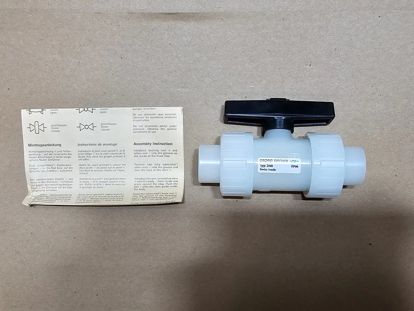 New | in-Stock GEORG FISCHER 175346332 Valves/Fittings British Columbia CA | Lenmark #1743819
