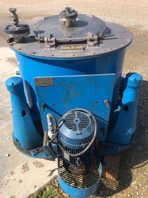 Sharples 30 x 18 ECM solid basket centrifuge, 316SS.