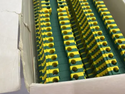 USED ALLEN-BRADLEY SER. C GROUND IEC TERMINAL BLOCK