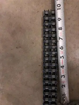 New | in-Stock AFTERMARKET #50 DOUBLE ROLLER CHAIN - 10FT Commercial Materials & Supplies Pennsylvania US | East West Machinery & Drilling #1416318