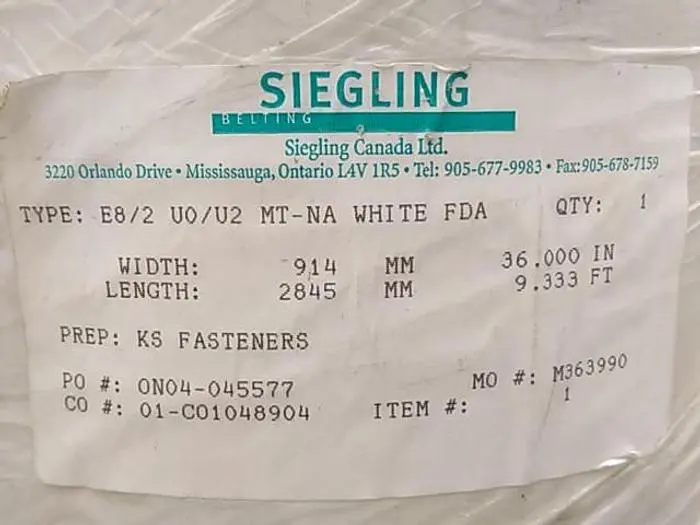 Used SIEGLING _UNKNOWN_ Belt Conveyors | Steep Hill Equipment Solutions #771894