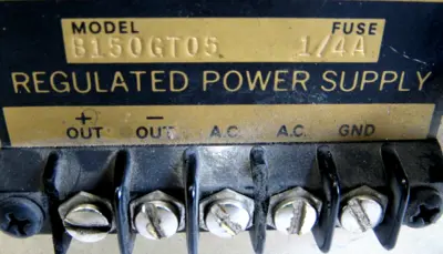 REPAIRED ACOPIAN B150GT05 REGULATED POWER SUPPLY