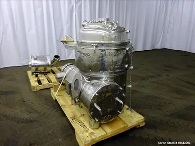 Used WESTFALIA BKA35-86-076 Disc Batch Centrifuges Illinois US | Aaron Equipment #84671