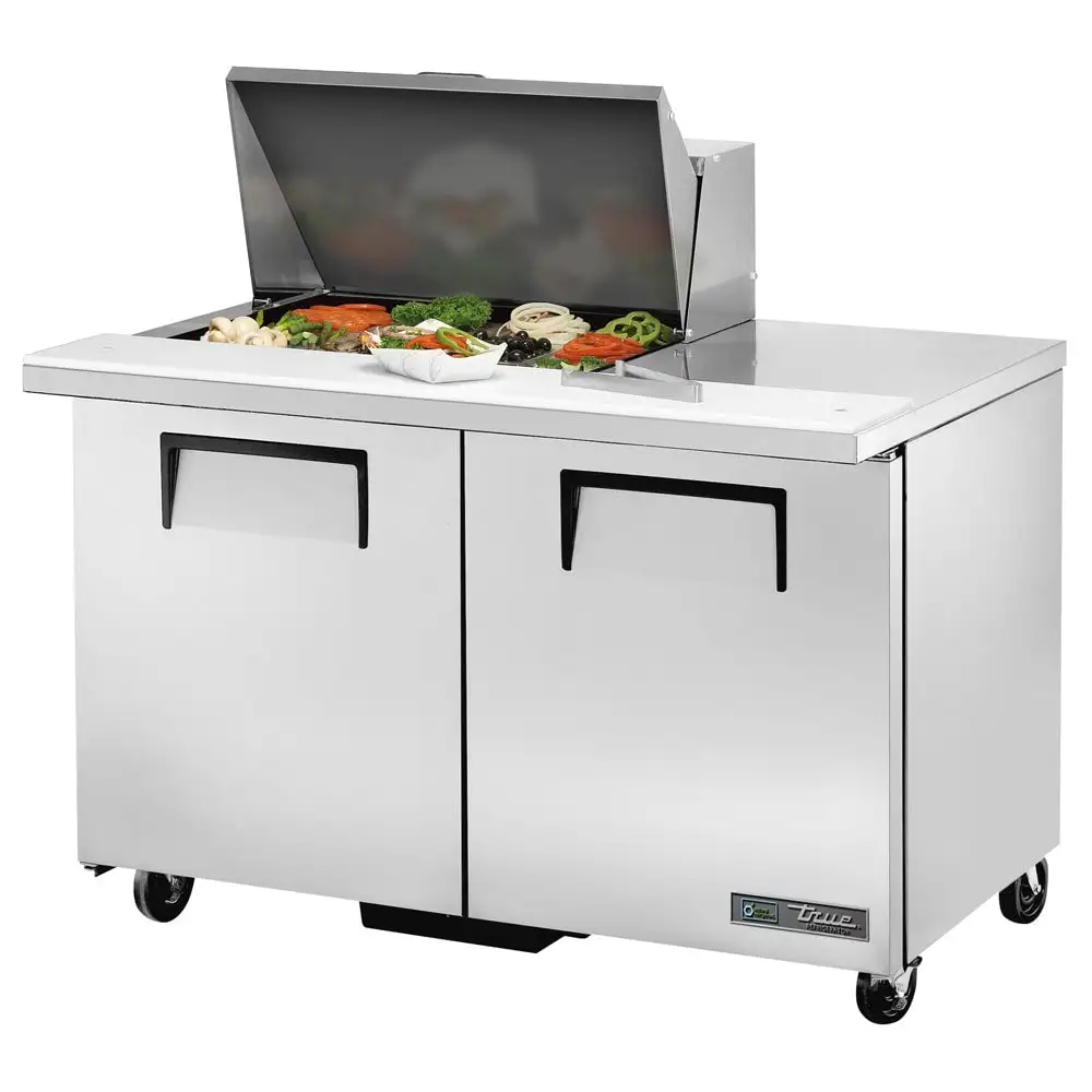 Used True TSSU-48-12M-B-HC Food Prep Tables Illinois US | Falcon Restaurant Supply #1374144