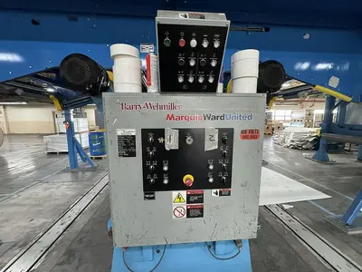 Used BW PAPERSYSTEMS / MARQUIP UNWIND & D2 SPLICER Corrugating Line Roll Stands Pennsylvania US | Global Equipment International, LLC #1351941