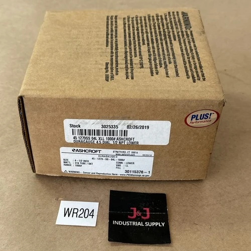 NEW Ashcroft 45-1279SS-04L-XLL-1000#