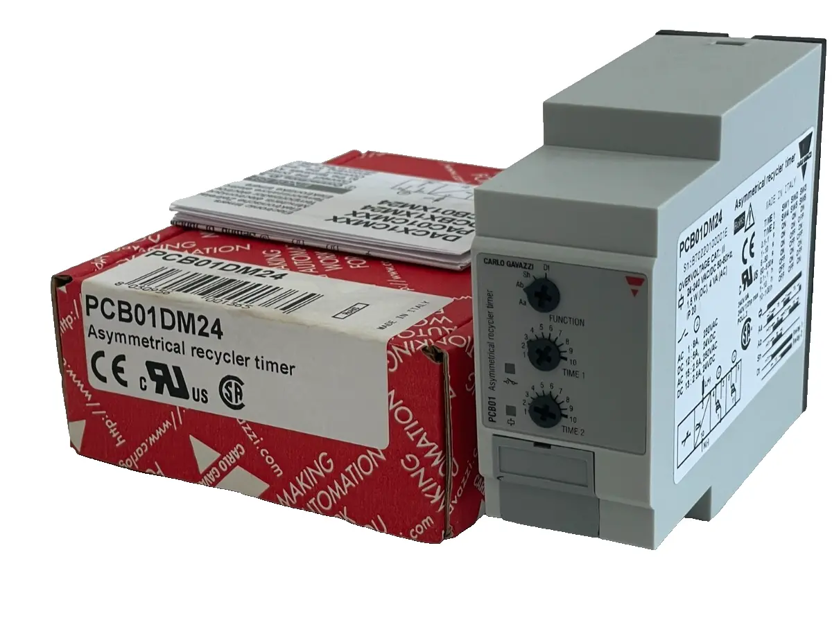 NEW CARLO GAVAZZI PCB01DM24 TIME DELAY RELAY