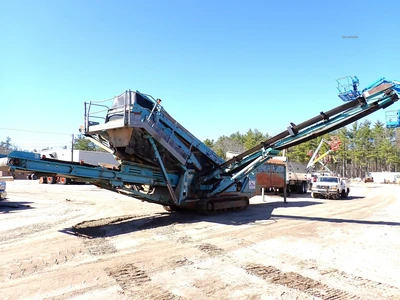 Used 2007 POWERSCREEN CHIEFTAIN 1400 Vibratory Screens Massachusetts US | Brookside Equipment Sales #1422207